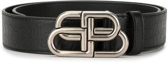 BB logo-plaque belt