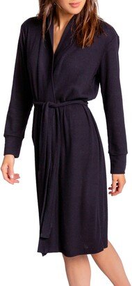 Peachy Rib Knit Robe