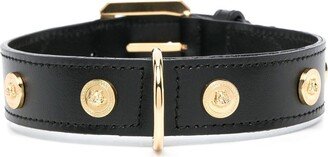 Studded Leather Pet Collar-AA