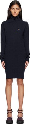 Navy Bea Midi Dress