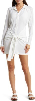 Tie Front Cover-Up Dress