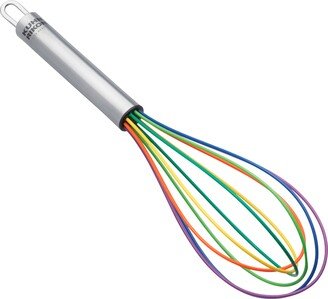 Silicone Rainbow Whisk, 10-Inch