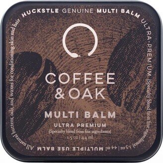 Huckstle Coffee & Oak Multi-Balm- Premium Skin and Hair Conditioner, 1.5 oz