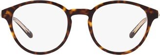 Oval Frame Glasses-CB