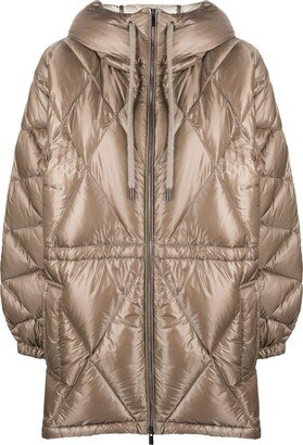 Hooded Padded Jacket-BI