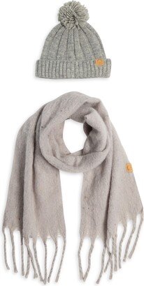 2-Piece Beanie & Scarf Set