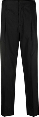 Straight-Leg Chino Trousers-BK