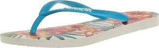 Women's Slim Hibisco Flip Flop Sandal