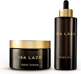 Isa Lazo Body Bundle Body Oil and Body Scrub Set