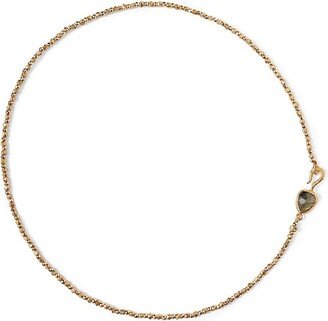 18K Gold-Plate & Labradorite Beaded Necklace