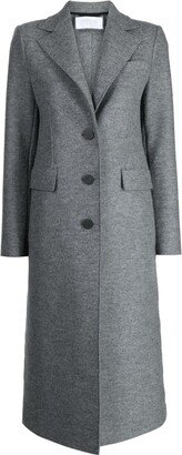 Single-Breasted Virgin Wool Coat-AG