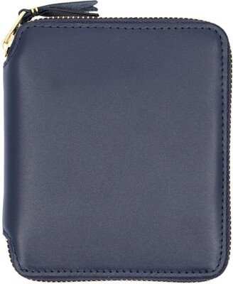 Logo Print Zipped Wallet