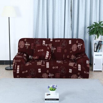 Unique Bargains Home 1/2/3/4 Seats Stretch Cover Sofa Cover Loveseat Slipcovers