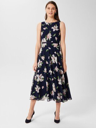 Carly Floral Midi Dress