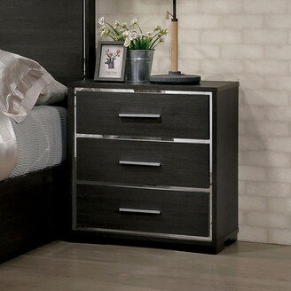 Tiramisubest Solid wood 3 Drawers Night stand and Beside Table