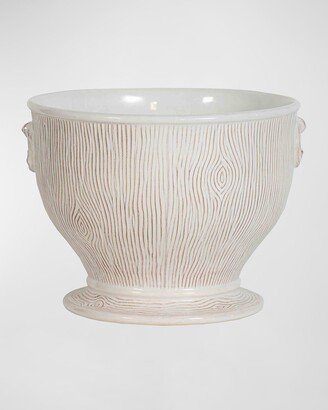 Blenheim Oak Whitewash 9 Cachepot