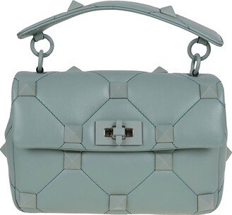 Garavani Rockstud Foldover Top Shoulder Bag-AC