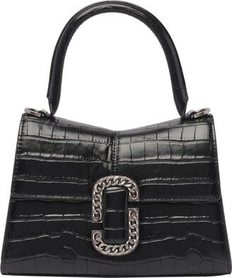 The Embossed St. Marc Top Handle Bag