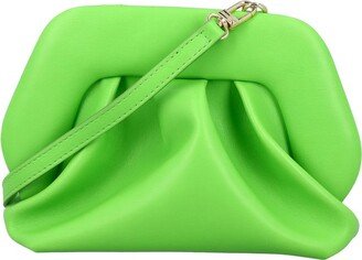 Gea Ruched Mini Clutch Bag