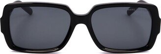 Rectangular Frame Sunglasses-BR