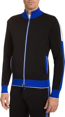 Men's Colorblock Jogging Suit Jacket-AA