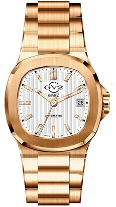 Men's GV2 Potente Rose Gold Stainless Steel Watch, 39mm