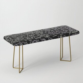 Doodles Black Homage to Haring Benches