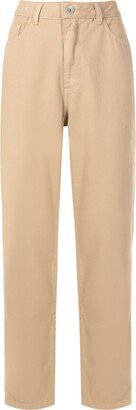 LUIZA BOTTO Mid-Rise Straight-Leg Jeans