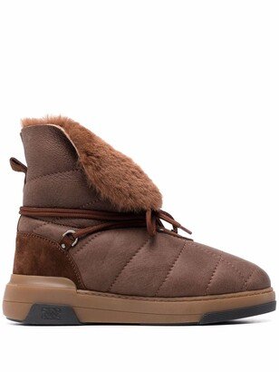 Space Jam shearling boots