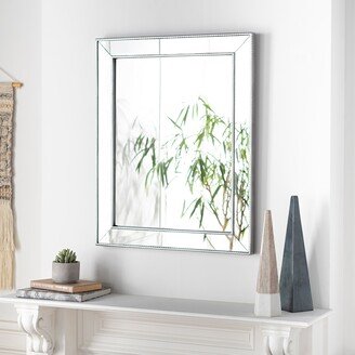 Edrian Skinny Braid Rectangular Wall Mirror - 32H x 26W