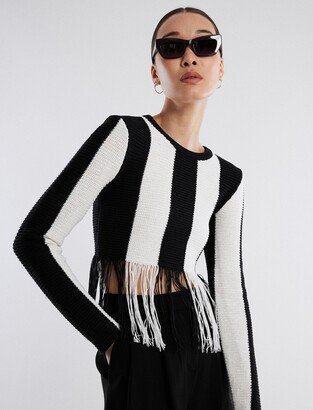 Nico Fringe Crop Top