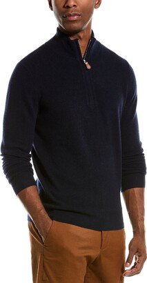 1/4-Zip Cashmere Sweater-AG