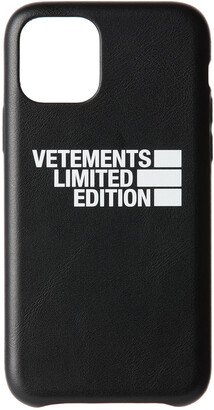 Black 'Limited Edition' Logo iPhone 11 Pro Case