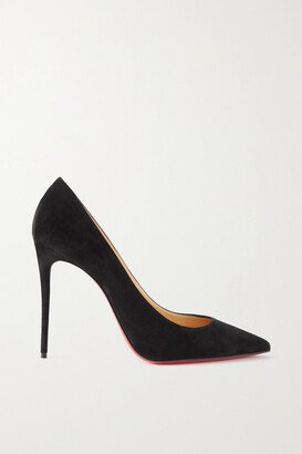 Kate 100 Suede Pumps - Black