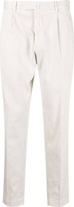 Slim-Cut Tapered Trousers-AB