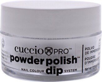 Pro Powder Polish Nail Colour Dip System - Clear by Cuccio Colour for Women - 0.5 oz Nail Powder