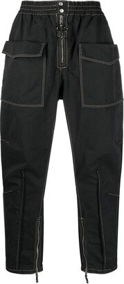 MARANT Javier cotton tapered trousers