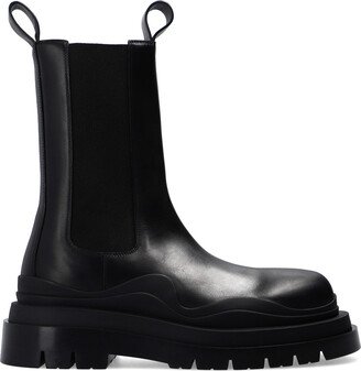 ‘The Tire’ Platform Chelsea Boots - Black