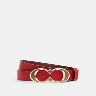 Signature Buckle Belt, 25 Mm