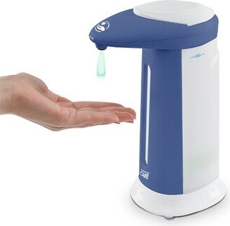 Touchless Soap, Hand Sanitizer Dispenser Battery Operated Automatic Soap Dispenser with Dripless Design, Motion Sensor, Easy Clean