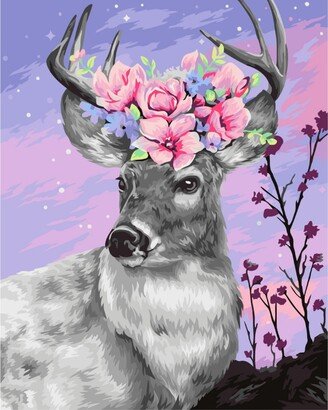 Painting by Numbers Kit Crafting Spark Flower Crown H111 19.69 x 15.75 in