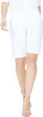 Womens Lift Tuck Technology Mid-Rise Bermuda Shorts