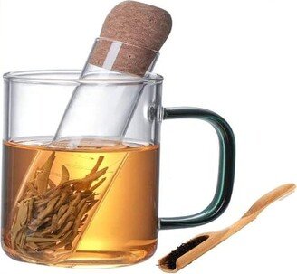 Glass Tea Infuser - Clear & Modern For All Type Of & Flower