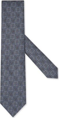 Jacquard Silk Tie-AA