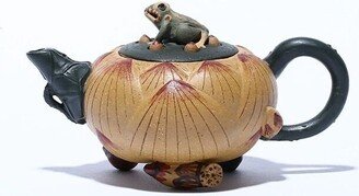 Oriarm Huangjin Duan Ni Clay Pottery Teapot, Yixing Zisha Teapot For Kung Fu Tea