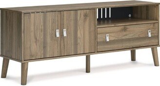 59 Aprilyn TV Stand for TVs up to 63 For Tvs Up To 63 Brown/Beige