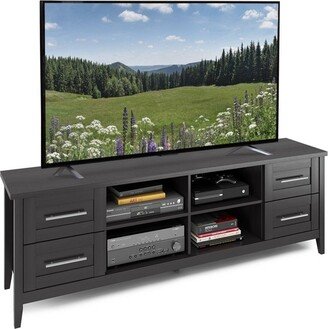 Jackson Extra Wide Drawer TV Stand for TVs up to 80 Black