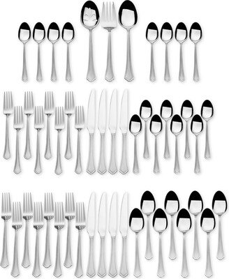 International Silver, Stainless Steel 51-Pc. Capri Frost Finish, Created for Macy's