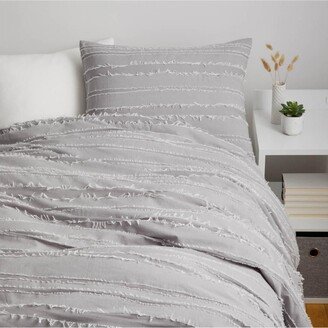 Juliette Eyelash Fringe Comforter and Sham Set, Cotton, Twin/Twin Xl, Ultra-Cute Styles to Personalize Your Room