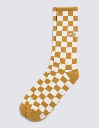 Checkerboard Mens Crew Socks